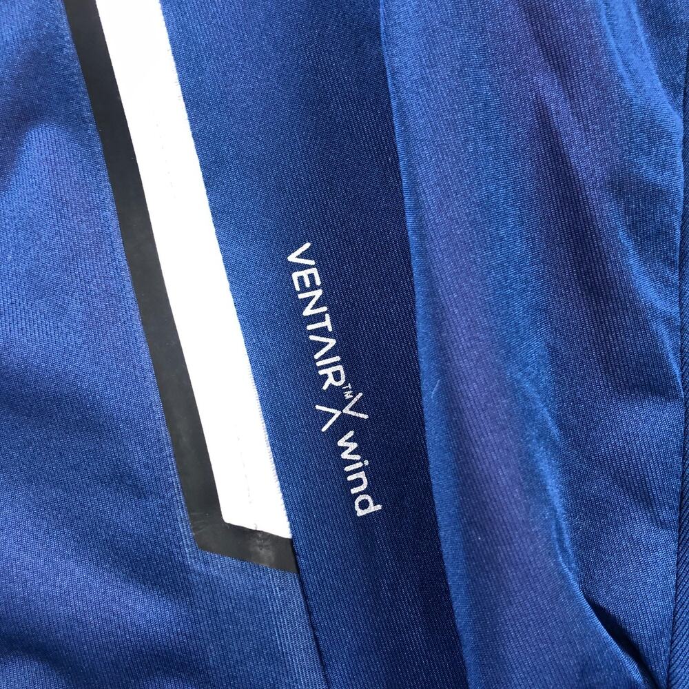 Craft Ventair X Wind Medium Cycling Running Full Zip Mock Neck Jacket Blue MINT - Picture 2 of 10